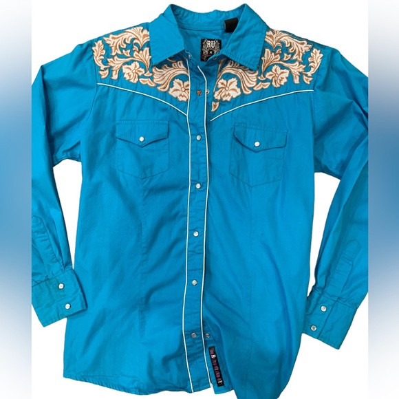 RU Apparel Womens Western Shirt - Picture 8 of 11